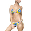 Blue Lemon Floral Tropical Bikini