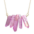 Creative Irregular Multi-Color Crystal Necklace