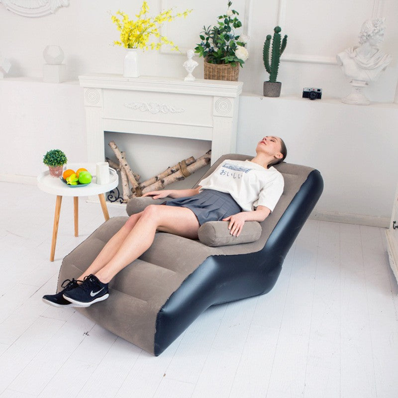 Portable Inflatable Lazy Sofa for Outdoor Relaxation