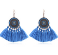 Sunflower Tassel Earrings (Tassel Earrings)