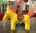 Leather Pony Keychain And Bag Charm