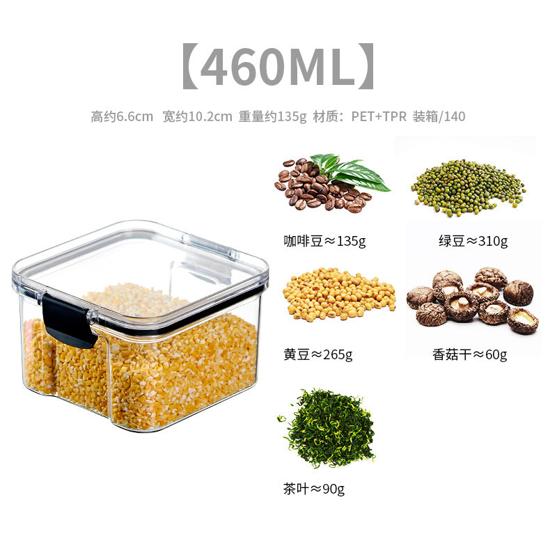 Food-Grade Plastic Sealing Jar for Snacks and Storage