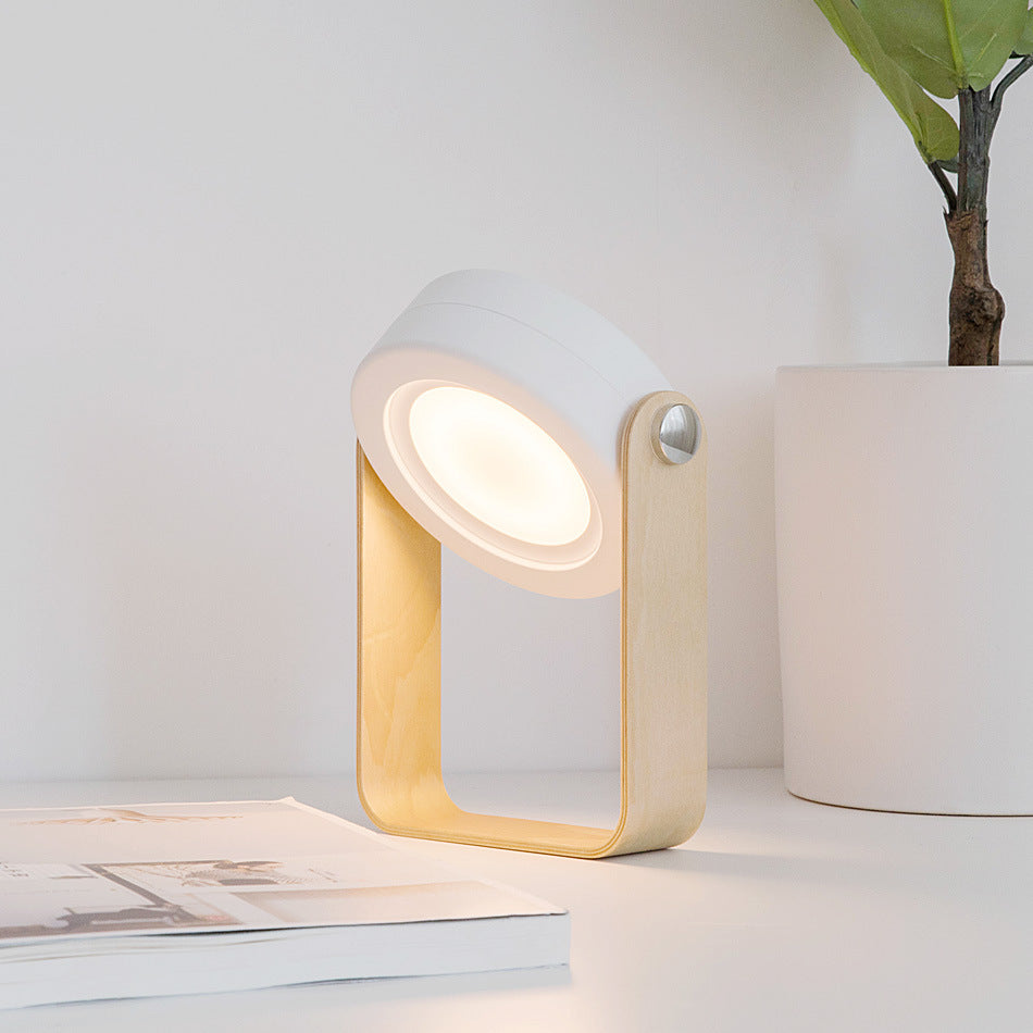 Foldable Touch Dimmable Reading LED Night Light Lantern Lamp (USB Rechargeable)