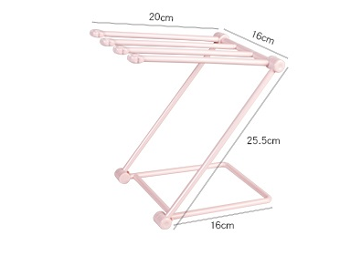 Folding Kitchen Rack for Dishcloths and Towels