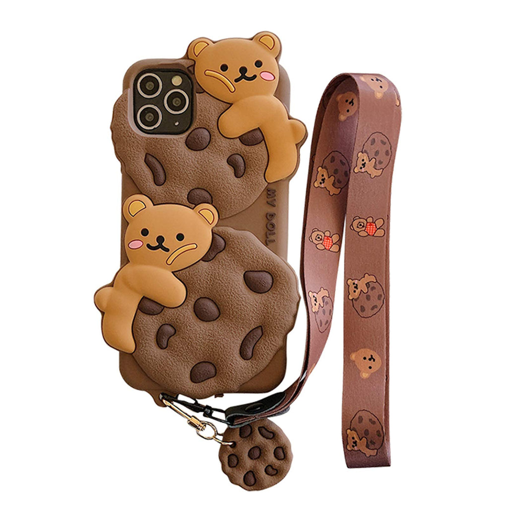 Chic Bear Cookie Silicone Case for iPhone Xs Max