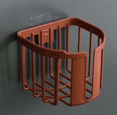 Multipurpose Bathroom Tissue Holder and Storage Basket